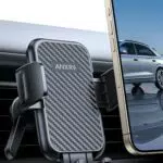 ANXRE Handyhalterung Auto - Handyhalter für Auto Lüftung Schutz 360° Drehbar Autohalterung Universal KFZ Halterung Kompatibel mit Smartphone iPhone/Samsung/Android