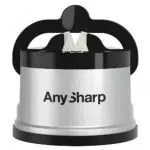 AnySharp Messerschärfer, Freihändige Sicherheit, PowerGrip Saugnapf