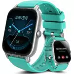 Aptkdoe Smartwatch Damen Herren mit Bluetooth Anrufe