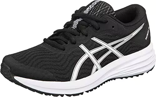 ASICS Patriot 12 GS Laufschuh Kinder schwarz/weiß, 1. -