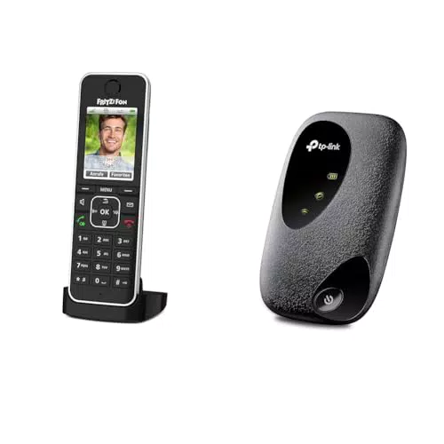 AVM Fritz!Fon C6 Black & TP-Link M7200 mobiler WLAN Router