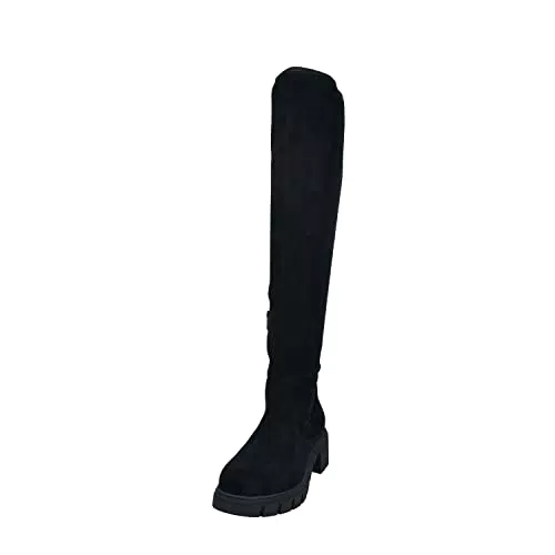 BAGATT Damen Lara Overknees, Black/Black