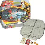 BAKUGAN 'Geogan Rising' Arena, Battle Matrix, zerlegbares Spielfeld mit exklusivem Aurelus Sharktar Bakugan