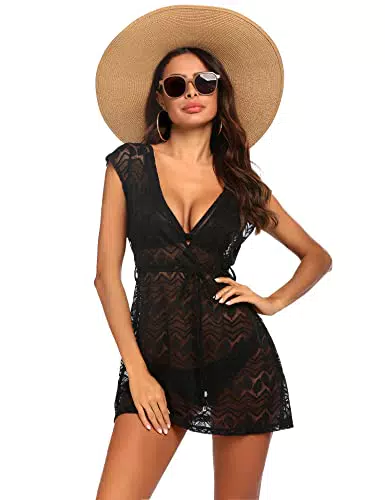 Balancora Damen Strandkleid Große Größen Solide Sommerkleid Frauen Ärmellos Strand Kleid Boho Halter Beiläufig Lose Tunika Blusenkleider Kurz Partykleid S-XX