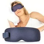 Beheizbare Augenmaske, Glovios 3D Schlafmaske, Augenmaske Wärmend mit 42 ℃ Thermostatische Wärmekompresse