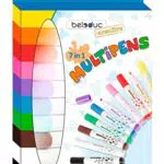 Beleduc Multipens, Filzstifte, Textilmalstifte, Textilmarker