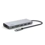 Belkin 7-in-1-USB-C-Hub, Adapter Dongle mit 4K 60 Hz HDMI