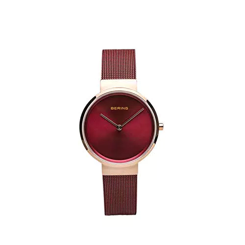 BERING Damen Uhr Quarz Movement - Classic Collection mit Edelstahl und Saphirglas 14539-363 Armbandsuhren - Wasserdicht: 5 ATM