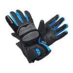 Black Crevice Erwachsenen Skihandschuhe, schwarz/blau