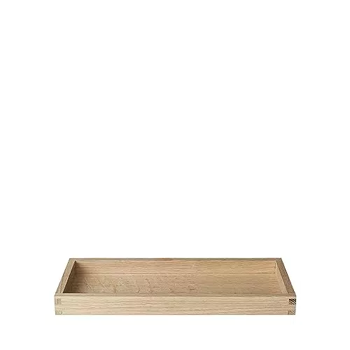 blomus -BORDA- Tablett S aus massivem Eichenholz, Serviertablett aus Massivholz