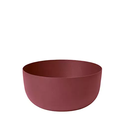 Blomus -REO- Schale Size L, rostfarbener Braunton, passend zu jedem Einrichtungsstil
