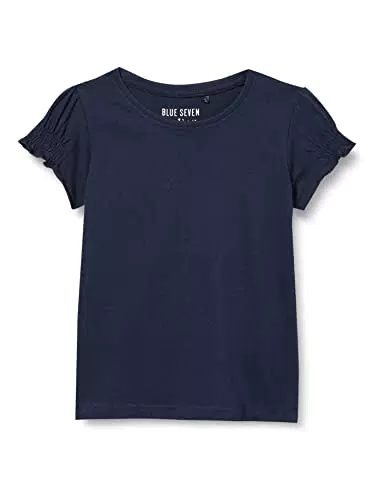 BLUE SEVEN Mädchen T-Shirt, Ultramarin, 2 Years
