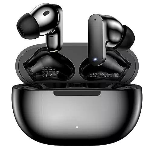 Bluetooth Kopfhörer, Kopfhörer Kabellos Bluetooth 5.3 In Ear Kopfhörer mit 4 ENC Noise Cancelling Mic