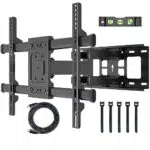 BONTEC TV Wandhalterung für 32-80 Zoll Bildschirme bis zu 60kg