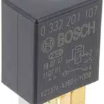 Bosch 0332201107 Micro-Relais 12V 30A, IP5K4, Betriebstemperatur von -40° bis 100°