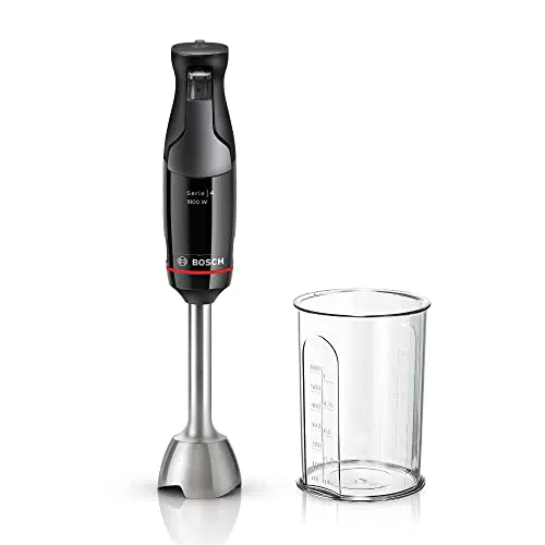 Bosch Stabmixer ErgoMaster Serie 4 MSM4B610, einhändig bedienbar