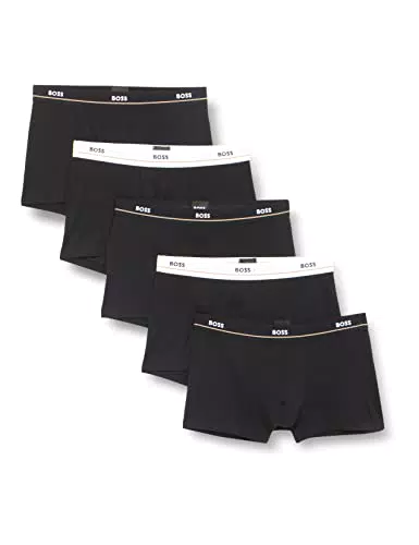 BOSS Herren Trunks, 5er Pack, Black, X
