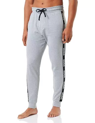 BOSS Men Sporty Logo Pant Medium Grey35