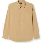 BOSS Men's Relegant_6 Shirt, Medium Beige263, XX