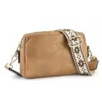 BOSTANTEN Damen Crossbody Bag mit verstellbarem Farbigem Riemen