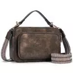 BOSTANTEN Damen Handy Umhängetasche, Crossbody Bag mit verstellbarem Breiter Gurt
