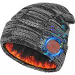 Bosttor Bluetooth Mütze mit Kopfhörer, Aktualisierte Wintermütze Herren Damen with Thermo Fleece Lining