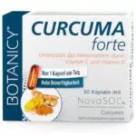 BOTANICY Curcuma forte - Flüssiges NovaSOL Curcumin plus Vitamine C und D - Hochdosiert