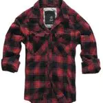 Brandit Check Shirt Herren Baumwoll Hemd M Black-grey