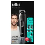 Braun All-in-One 3 Trimmer MGK3320, 6-in-1 Barttrimmer und Haarschneider für Männer