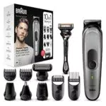Braun Multi-Grooming-Kit 7, 10-in-1 Barttrimmer und Haarschneider/Haarschneidemaschine für Haarentfernung Herren
