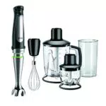 Braun MultiQuick 7 MQ 7045X Stabmixer - Pürierstab mit abnehmbarem edelstahl Mixfuß mit ActiveBlade Technologie zum Pürieren der härtesten Zutaten