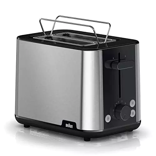 Braun PurShine Toaster HT1510 BK Doppelschlitz-Toaster