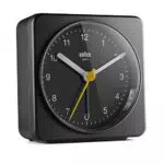 Braun Quarzwecker Wecker, Kunststoff, Schwarz, normal