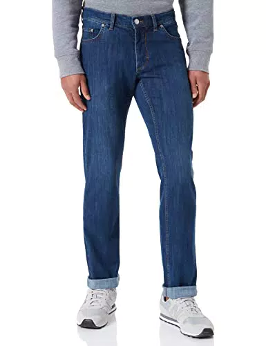 BRAX Herren Style Cooper Denim Masterpiece Jeans, Schwarz