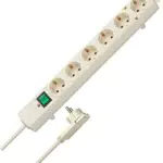 Brennenstuhl Comfort-Line Plus, Steckdosenleiste 6-Fach weiß