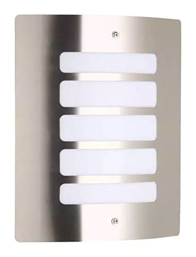 BRILLIANT Lampe Todd Außenwandleuchte edelstahl, 1x A60