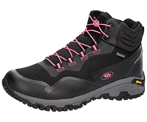 Brütting Damen Mount Clarke Traillaufschuhe, schwarz/pink