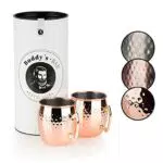 Buddy´s Bar - Moscow Mule Becher, 500 ml, hochwertiger Edelstahl-Becher