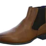 bugatti Herren Zavinio Chelsea-Stiefel, Cognac