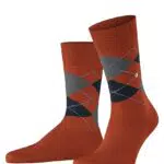 Burlington Herren Socken Manchester M SO Baumwolle gemustert 1 Paar