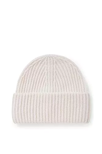 C&A Damen Beanie Kaschmir Nicht wasserfest cremeweiß 1 Size
