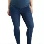 C&A Damen Jeggings Hosen Mama Skinny Stretch|Baumwolle|Polyester Jeans-blau 38 S-L-R