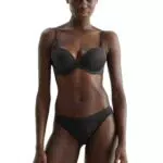 C&A Damen Plunge BH Plunge Bra Stretch|Synthetisch schwarz 75 C