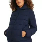 C&A Damen Steppjacke Umstandsmode Straight/Gerader Schnitt Polyester Nicht wasserfest dunkelblau 44