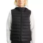 C&A Damen Steppweste Nylon|Polyester schwarz 50