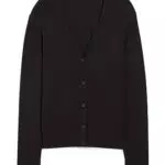 C&A Damen Strickjacke Viskose|Nylon Melange/Meliert dunkelblau