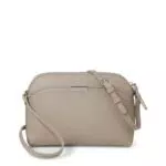 C&A Damen Umhängetasche Lederimitate|Synthetisch Unifarben hellbeige 1 size