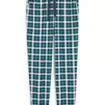 C&A Flanell-Pyjamahose - kariert dunkelblau