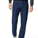 C&A Herren 5-Pocket Jeans Casual Regular Baumwolle|Denim Jeans-dunkelblau W36 L32