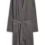 C&A Herren Kimono Baumwolle Unifarben Nicht wasserfest dunkelblau XL